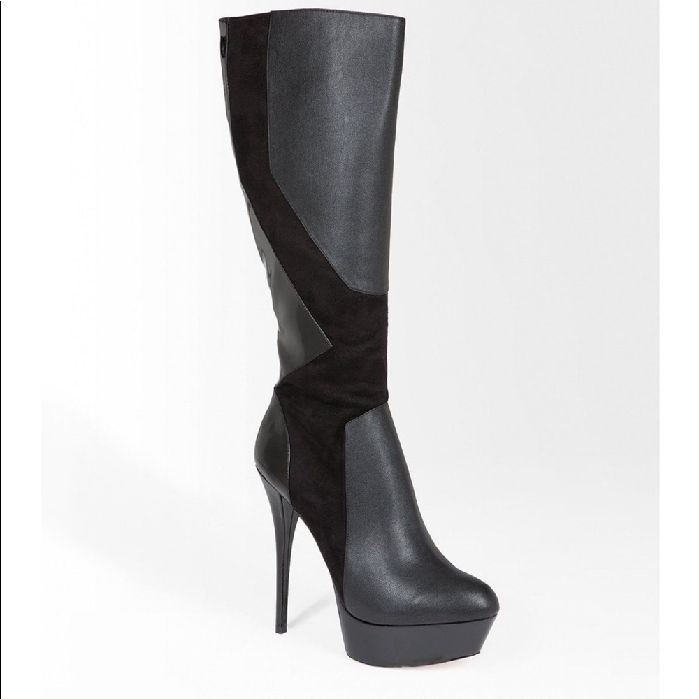 *AUTHENTIC* BEBE BLACK VALERIE BOOT